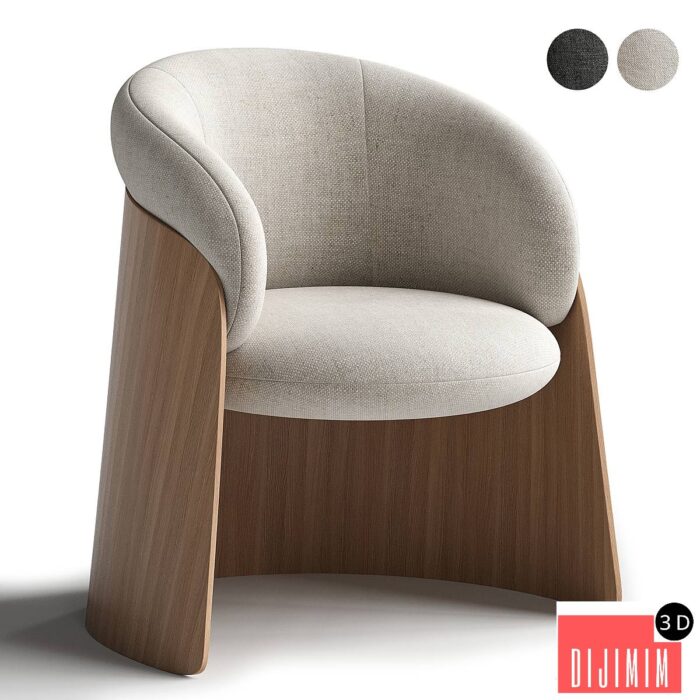 GINGER MADERA Chair - Görsel 1