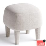 MINI | Fabric pouf By Gianfranco Ferré Home