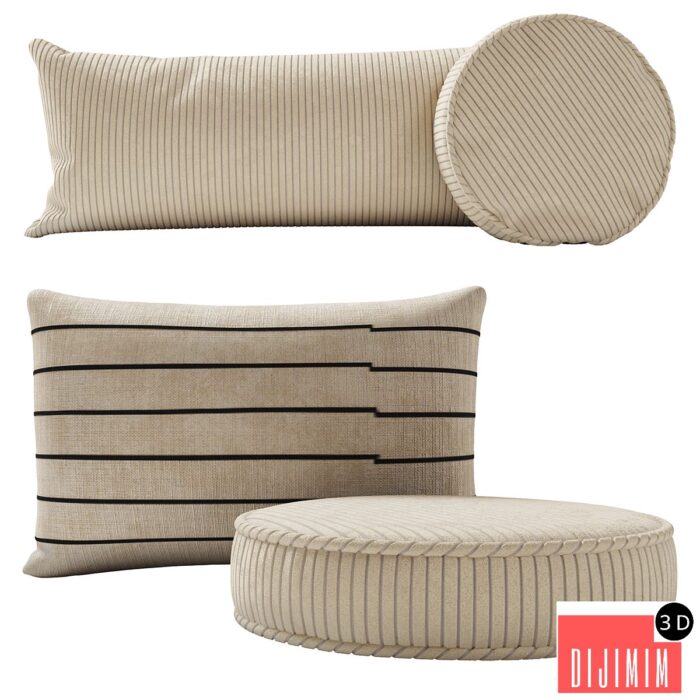 Crate and Barrel pillow set - Görsel 1