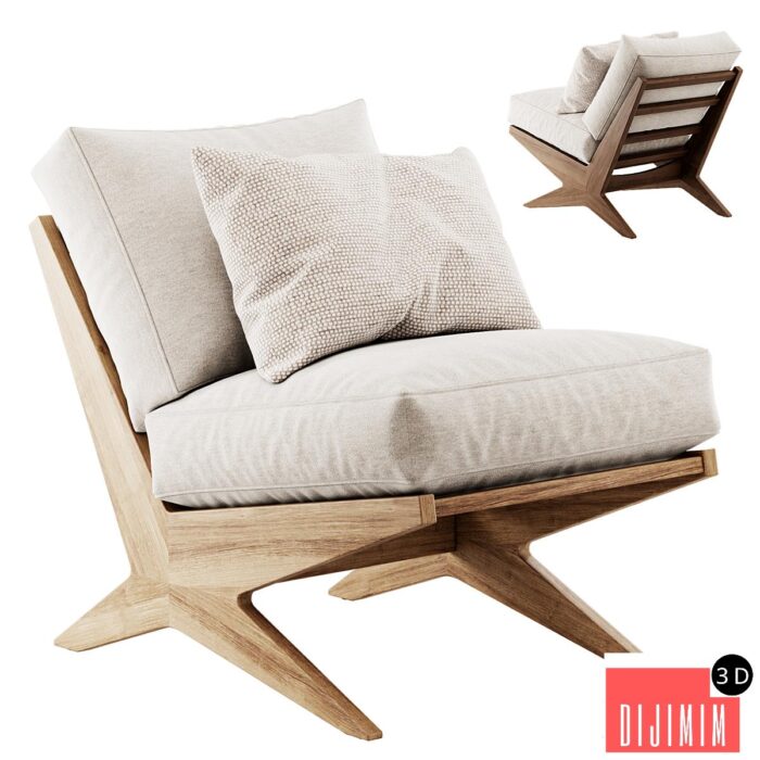 Bastian Chair by Four Hands - Görsel 1