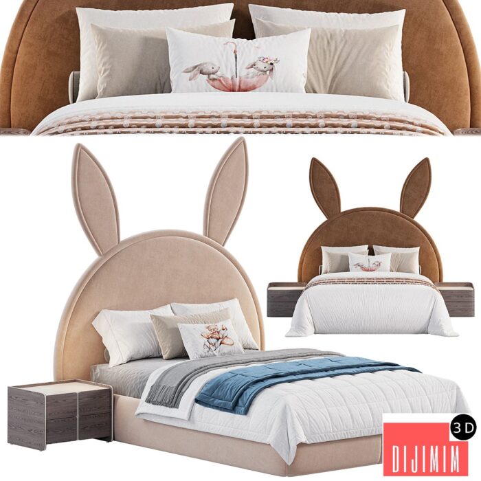 Bunny bed By SKhome - Görsel 1