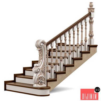 Wooden stairs 008