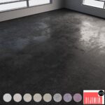 Self-leveling concrete floor No. 32