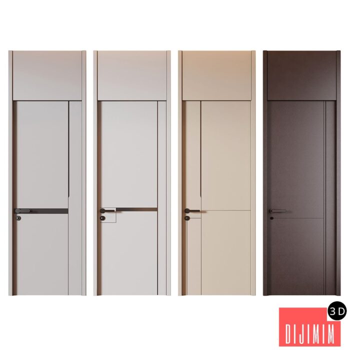 Modern Indoor Door - Görsel 1