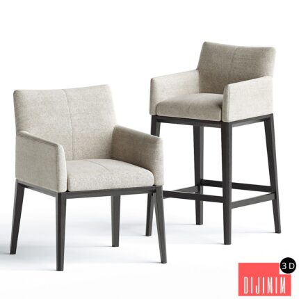 Domkapa Carter Chair and Counter chair