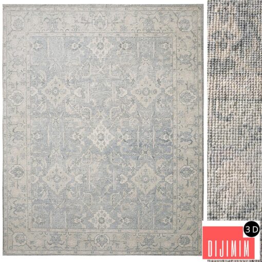 Allegra Hand-Knotted Wool Rug