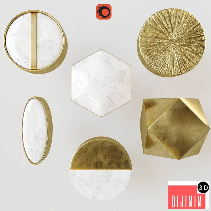 Zara home handles - Görsel 1