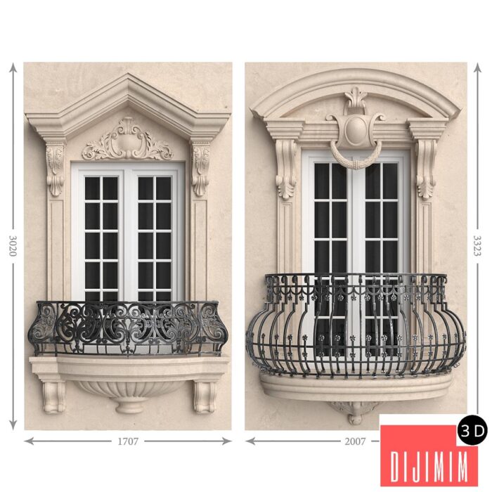 Classic balconies 2 - Görsel 1