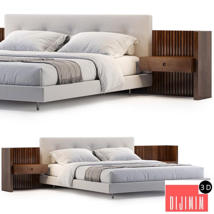 Minotti Brasilia Bed - Görsel 1
