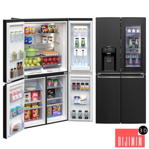 LG Refrigerators GF-D706MBL