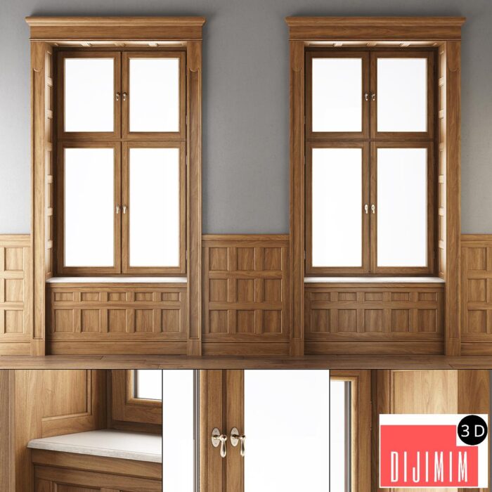 Wooden window - Görsel 1