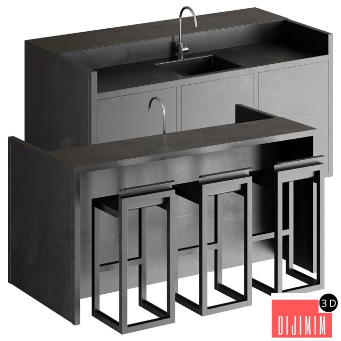 Sachi M2 | bar counter - Görsel 1