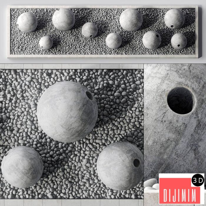 Stone decor n22 - Görsel 1