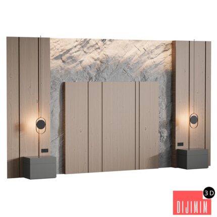 Rock Headboard 05 | Headboard