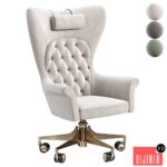 YORK SWIVEL ARMCHAIR by Visionnaire