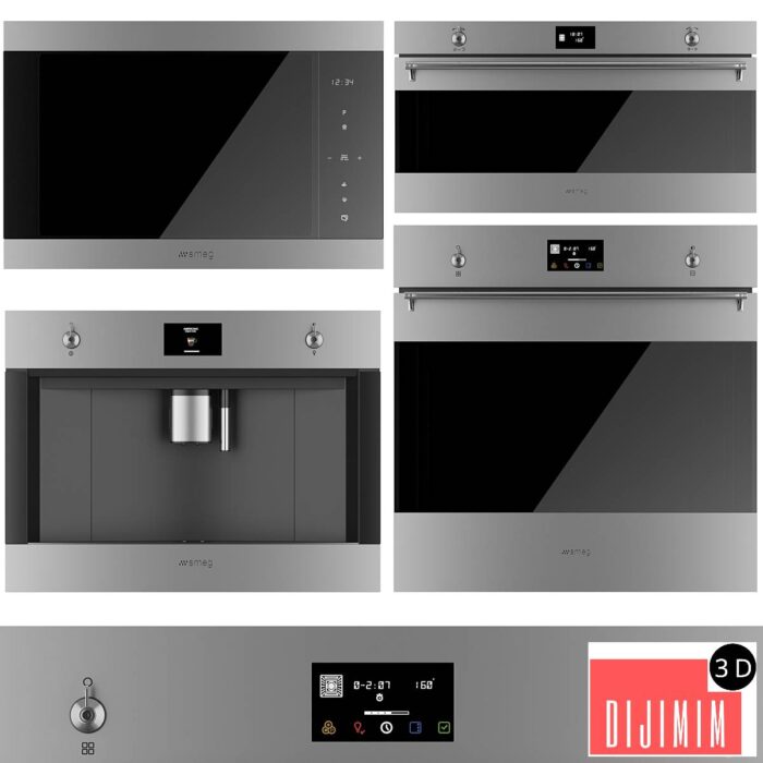 SMEG kitchen appliance set - Görsel 1