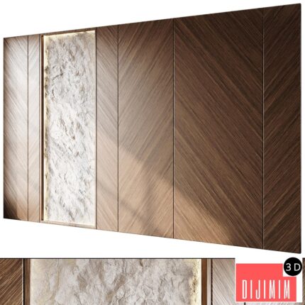 Headboard 3d Wall Panel 05