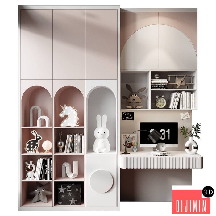 Furniture for children 0656 - Görsel 1