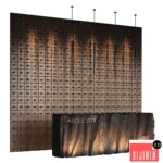 Reception desk natural rock 2