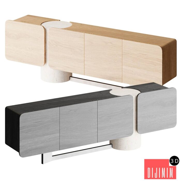 ENNE TITANO | Cabinet for living room - Görsel 1