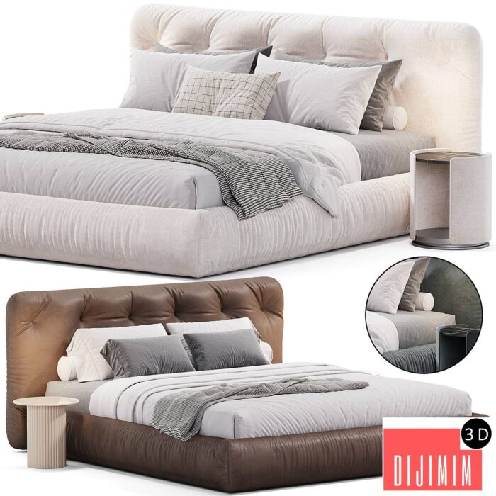Vittoria Double Bed by Emmebi - Görsel 1
