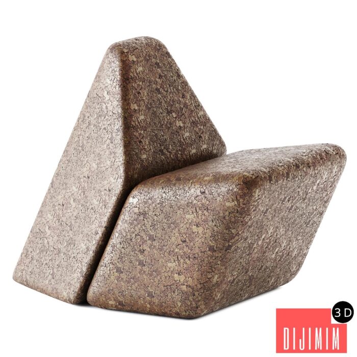 Cacao Armchair by BlackCork - Görsel 1