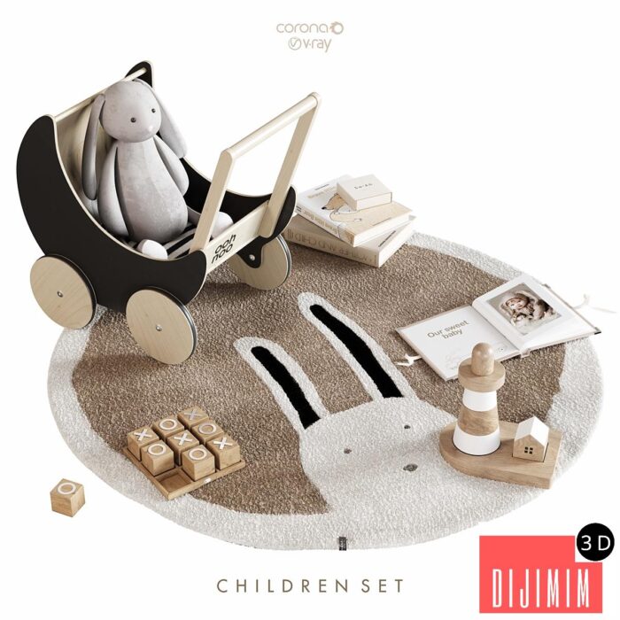 CHILDREN ROOM SET - Görsel 1