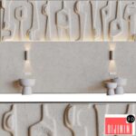 Decorative 3D panel 005