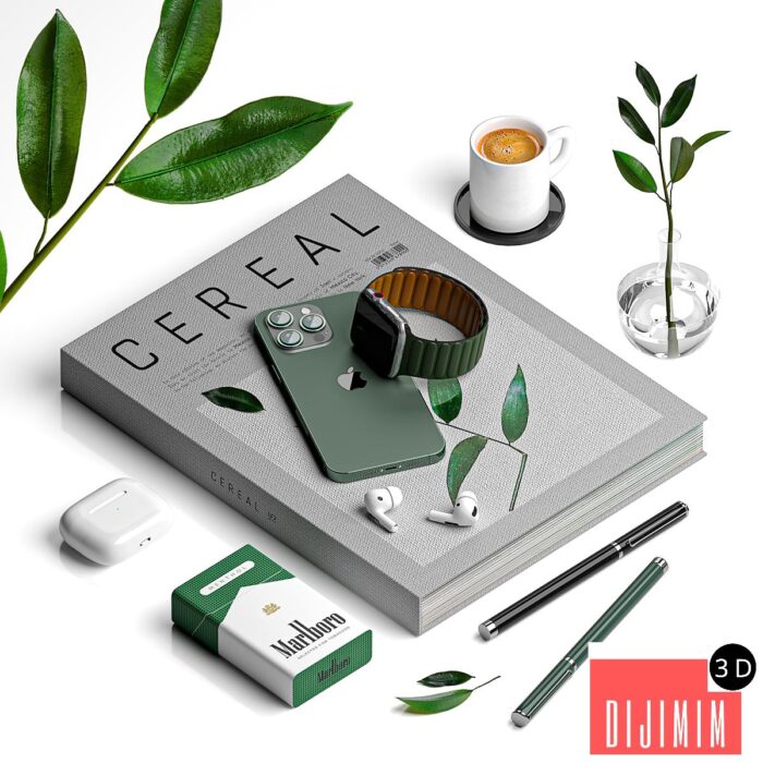 Apple Iphone Minimal Decorative Set - Görsel 1