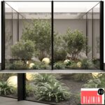 indoor plant set 70