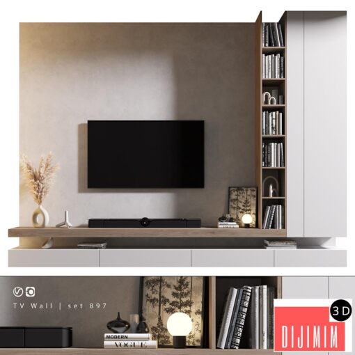 TV Wall | set 897