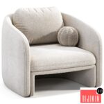 Warren armchair by Laredoute