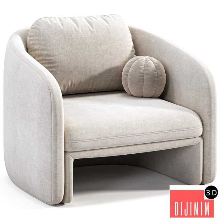 Warren armchair by Laredoute - Görsel 1