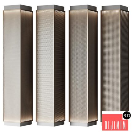 Metal columns with perforation No. 2