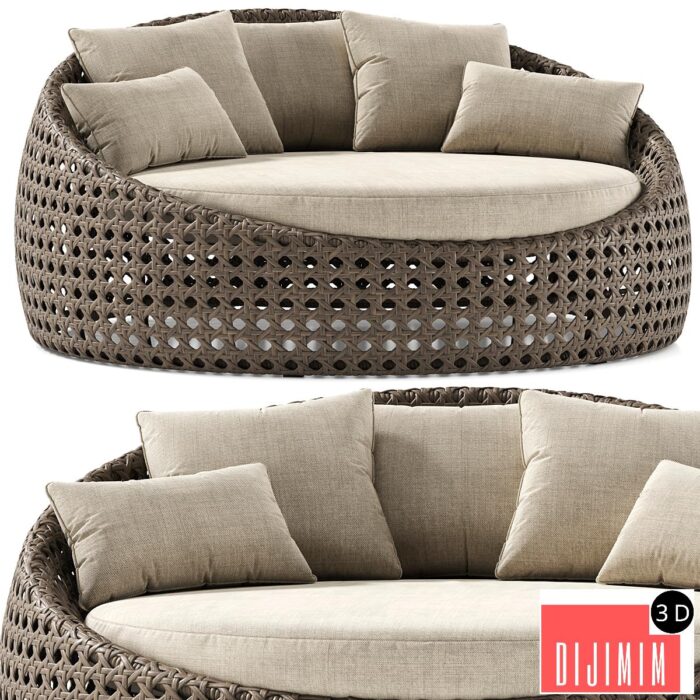 St Martin Daybed - Görsel 1