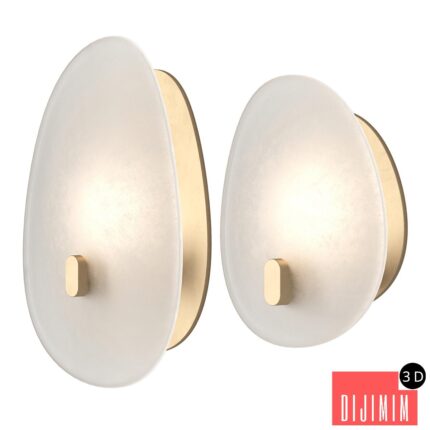 Coquille Sconce by Atelier de Troupe