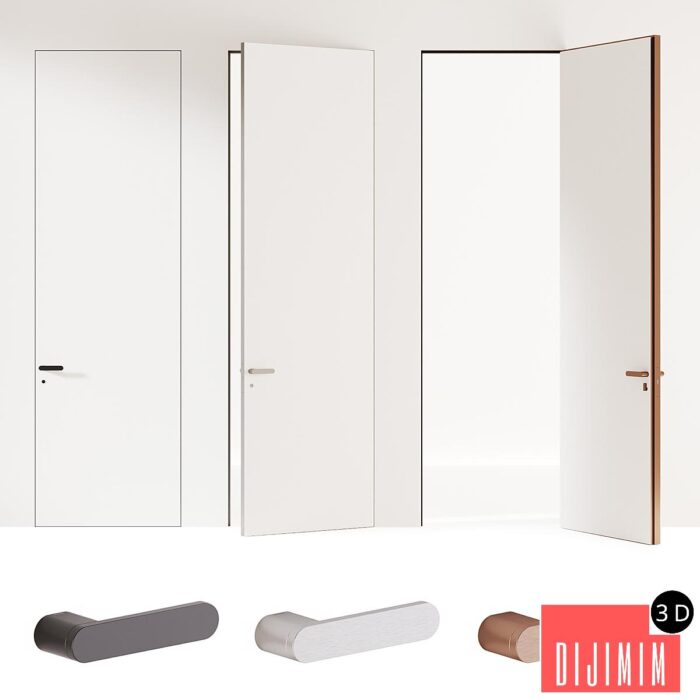 Hidden doors Piu Design - Görsel 1