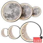 Wall Moon Lamp