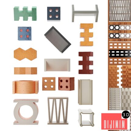 Mutina 3d elements