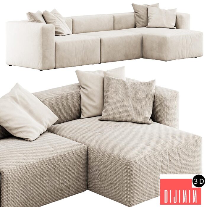Takimi Sofa 02 by La Cividina - Görsel 1