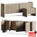 Carlyle Collective ELEMENTS 6.1 WOOD CREDENZA