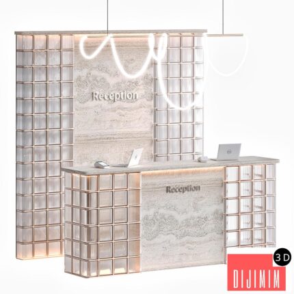 Glass block reception 2