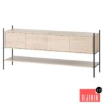 Colima Steel sideboard