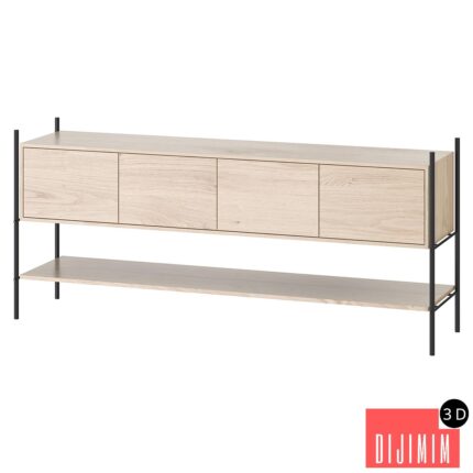 Colima Steel sideboard