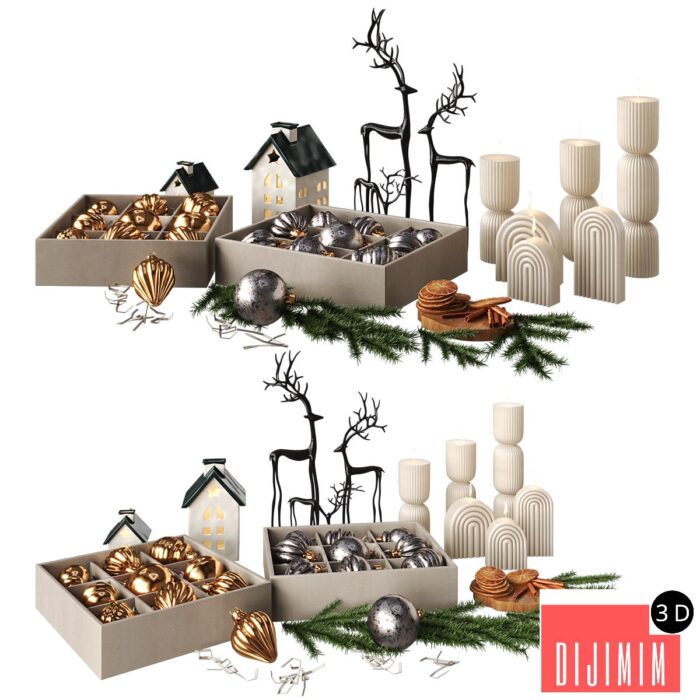 Christmas Decor set - Görsel 1