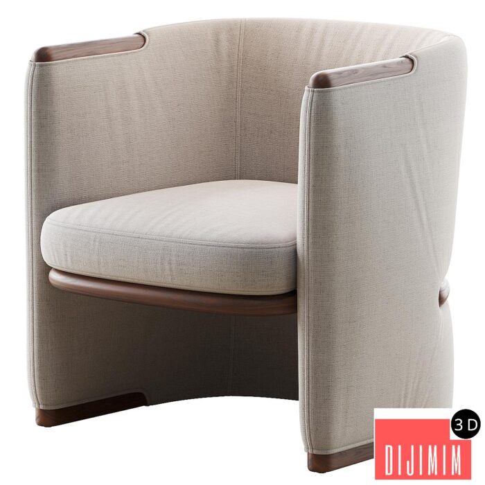 Opus Armchair by Giorgetti - Görsel 1
