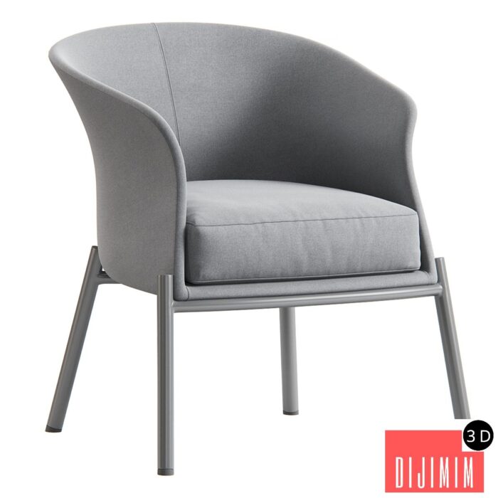 Wally Metal Chair by Cosmorelax - Görsel 1