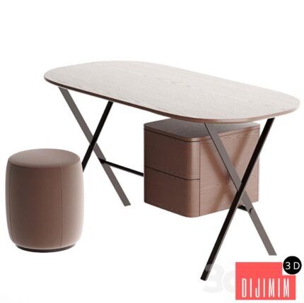 Jasper Meridiani Writing Desk