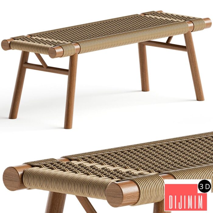 Maruta Bench by Big Sand Woodworking - Görsel 1
