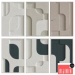 Decorative set of art paintings #69